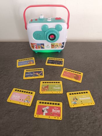 Projecteur d'histoire Disney clementoni 