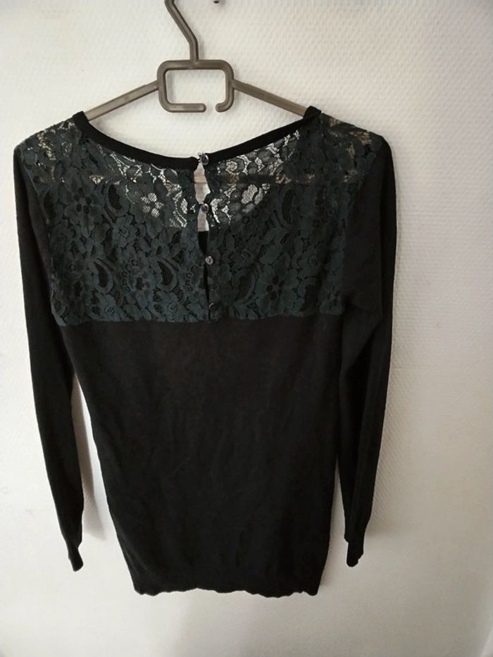 Pull dentelle dos - photo numéro 2