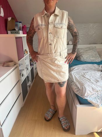 Robe en jean Zara