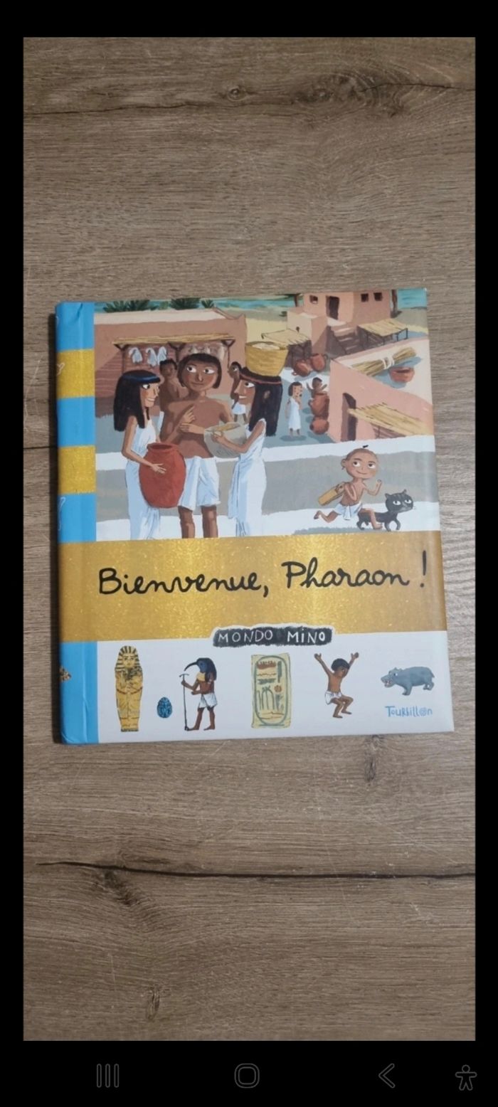 Livre Mondo Mino : Bienvenue, Pharaon !
