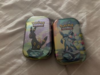 2 mini tins Évolutions prismatiques Pokemon