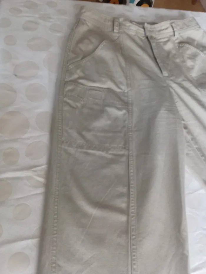 Pantalon jeans homme Columbia taille 38 jambes larges style cargo randonnée - photo numéro 3