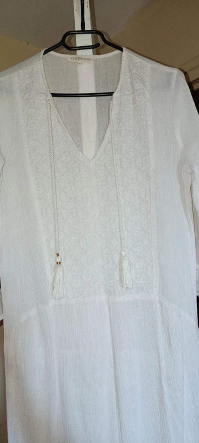 Robe longue blanche - photo numéro 2