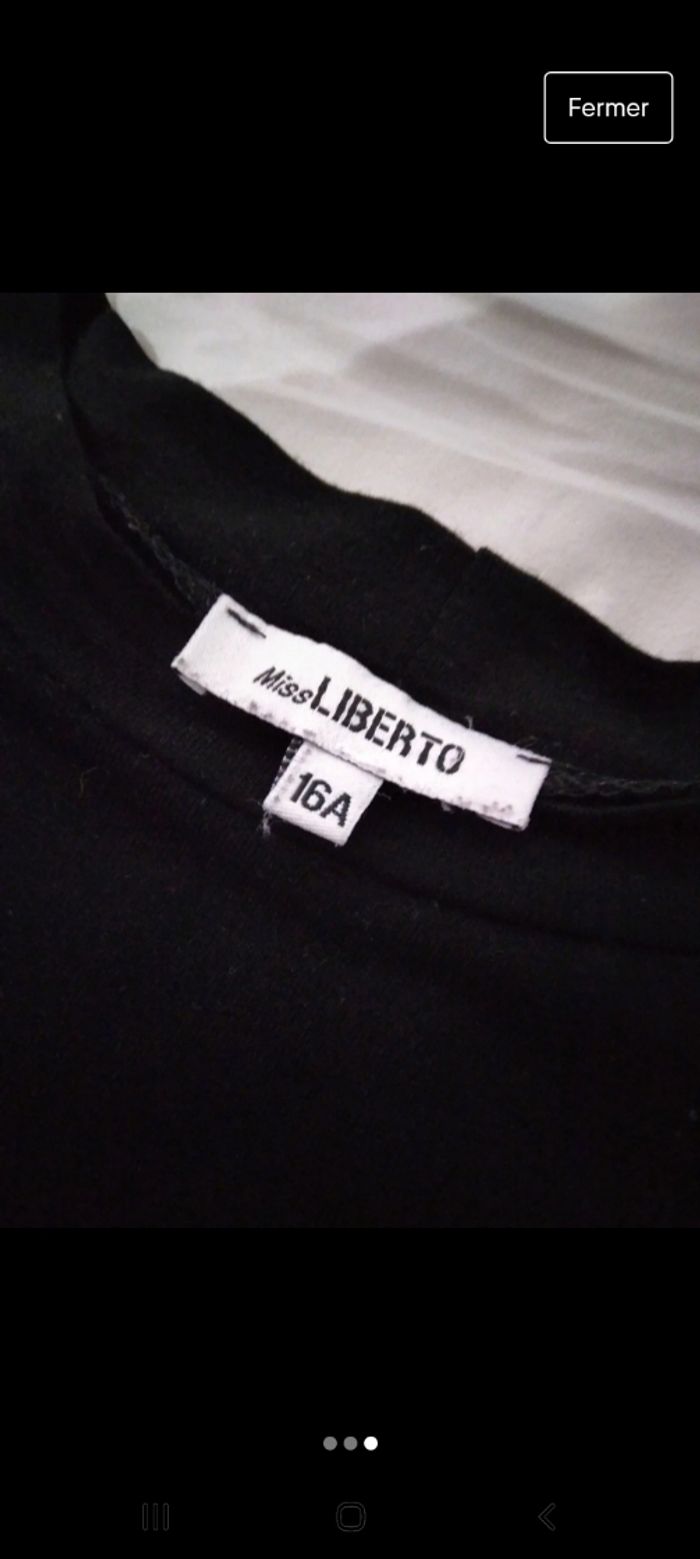 T shirt à manches longues Miss Liberto - photo numéro 2