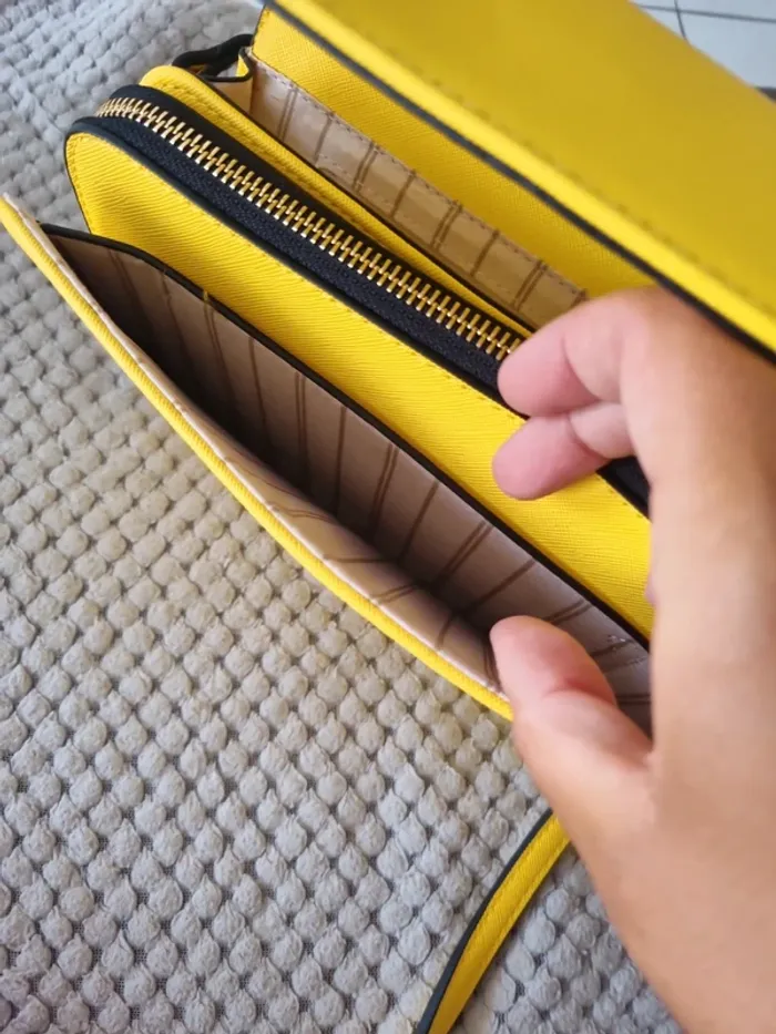 Sac bandoulière jaune - photo numéro 5