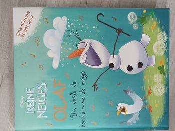 Livre la reine des neiges Olaf