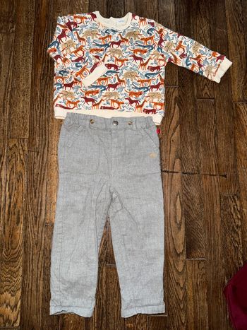 Sweat Bout’chou et pantalon cadet Rousselle  24 mois