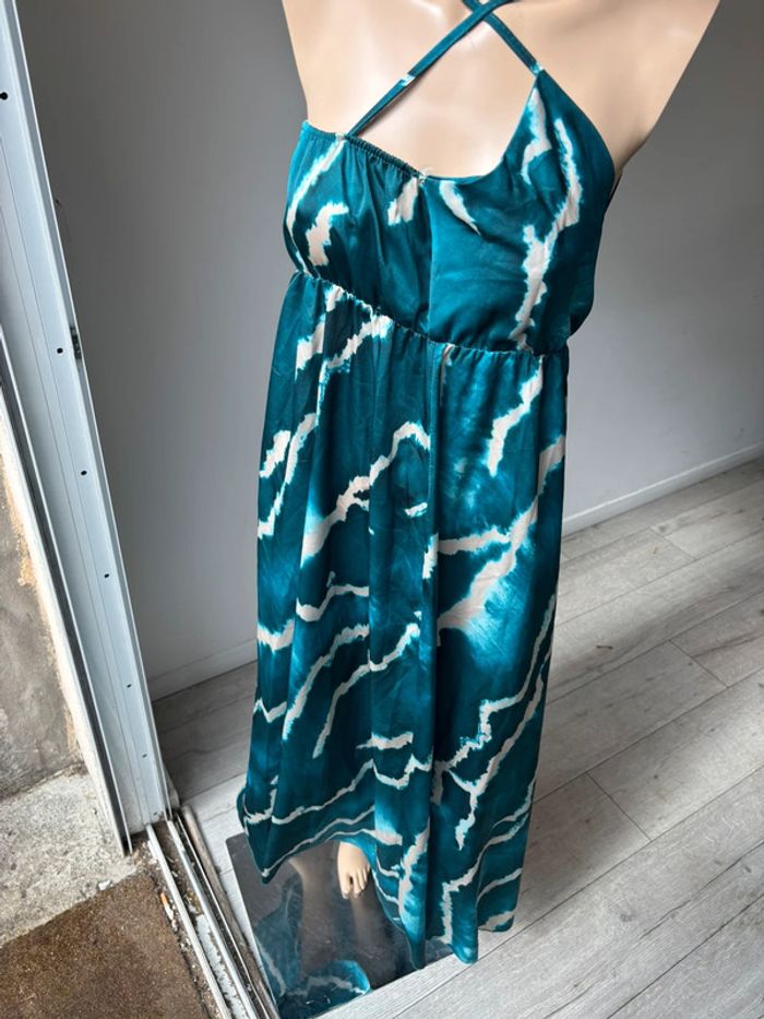 Robe longue d’été sans manches profil Paris - photo numéro 5