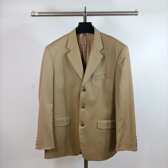 Ensemble costume veste + pantalon kaki - 52 estimé A483 - photo numéro 2