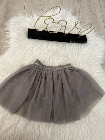 Très belle jupe tulle grise 🥰 taille 3-4 ans tex