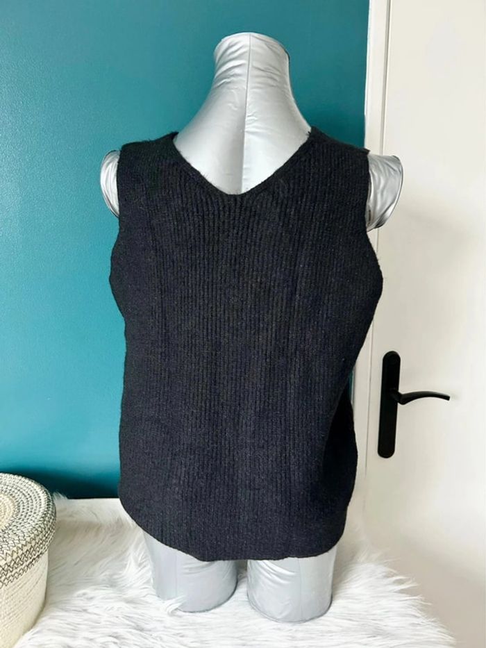 Pull sans manches maille - taille unique - photo numéro 5