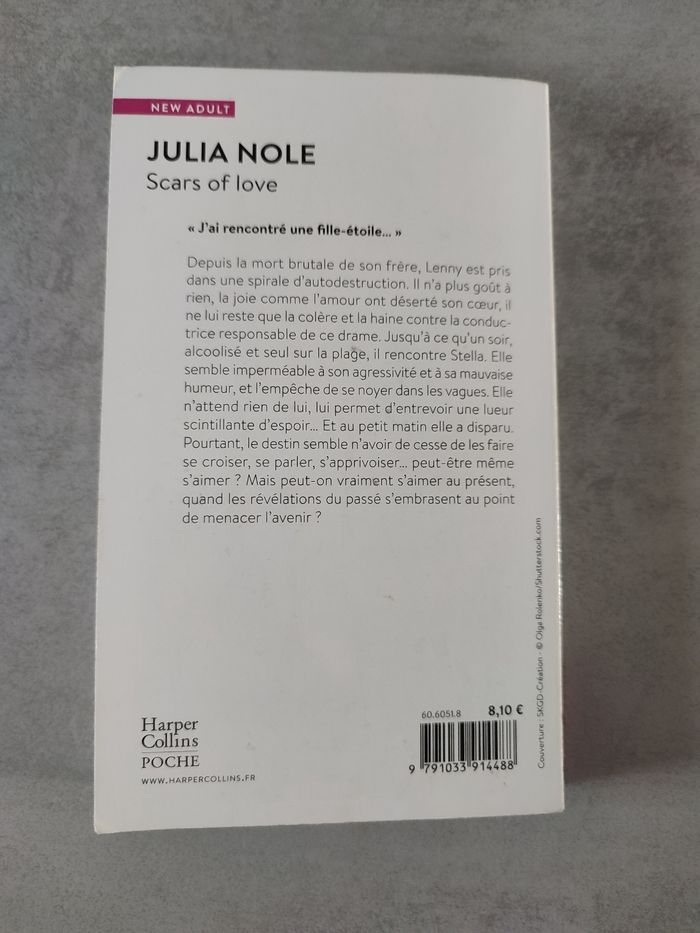 Scars of love Julia Nole - photo numéro 2