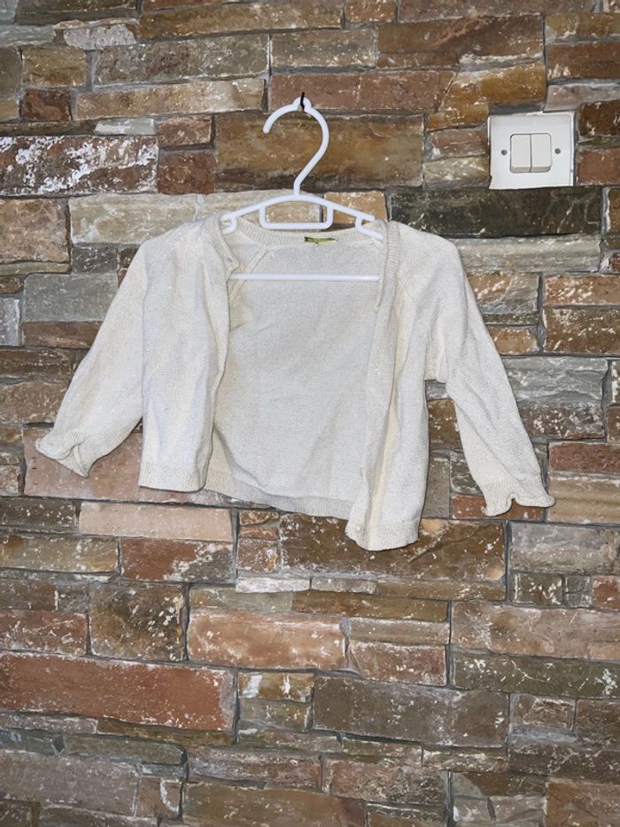 Gilet paillette