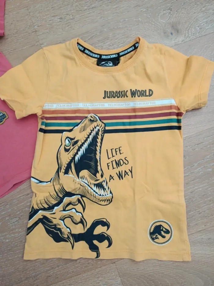Lot 2 tee shirt 6 ans - photo numéro 2