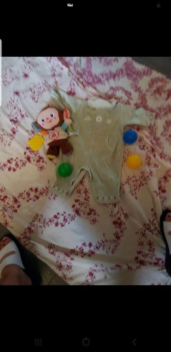 Petite grenouillère fille