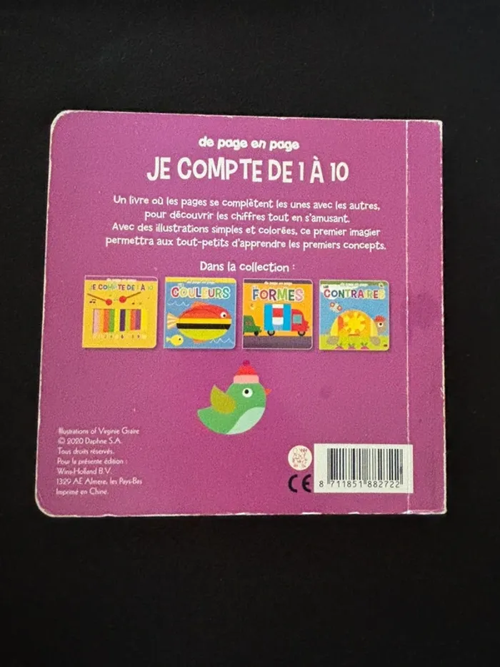 Livre d’apprentissage je compte de 1 à 10 - photo numéro 2