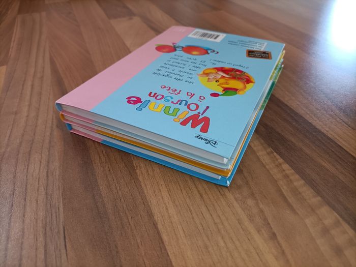 Lot 3 livres Winnie l'ourson+ peluche Bourriquet - photo numéro 7