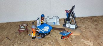 Playmobil, lot travaux public