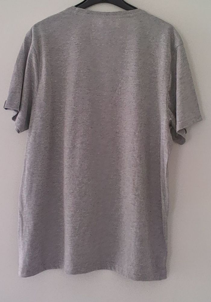 T-shirt manches courtes marque Ritchie jeans taille XXXL/3XL couleur gris pour homme - photo numéro 2