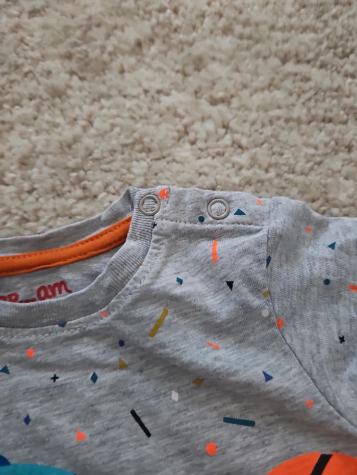 Tee-shirt bebe du pareil au même - photo numéro 3