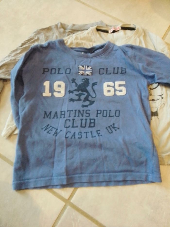 Lot 3 tee-shirts manches longues