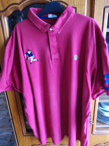 Polo homme Serge blanco