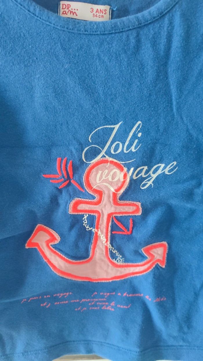 Tee-shirt 3 ans Du pareil au même - photo numéro 2