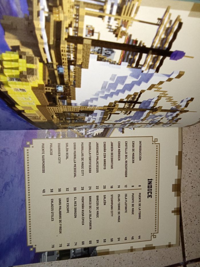 Livre mine craft version espagnole, guide officiel - photo numéro 4