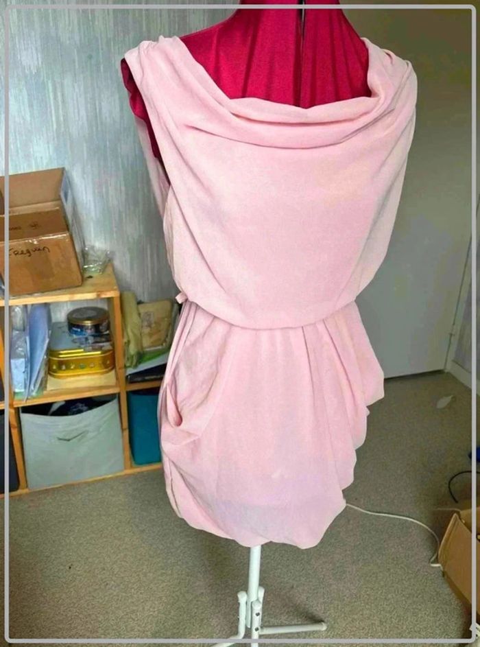 Robe  rose  clair  taille  M/38 - photo numéro 2
