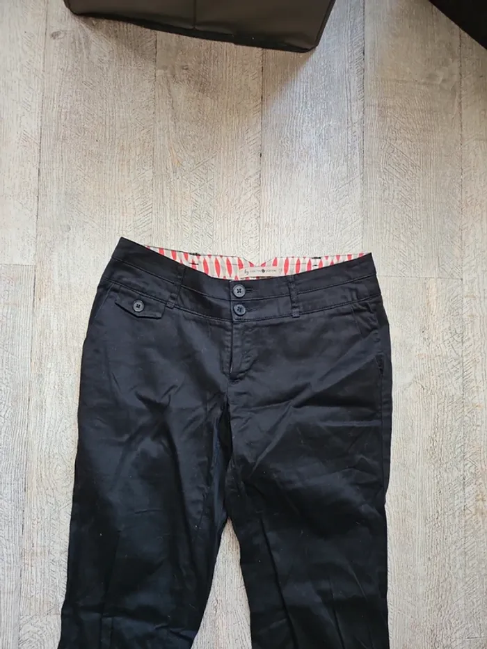 Pantalon noire cache cache - photo numéro 2