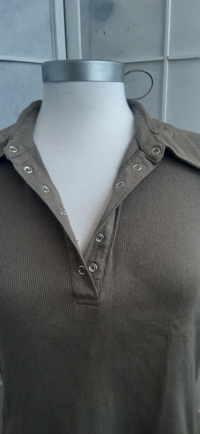 Tee-shirt kaki 36 38 - photo numéro 5