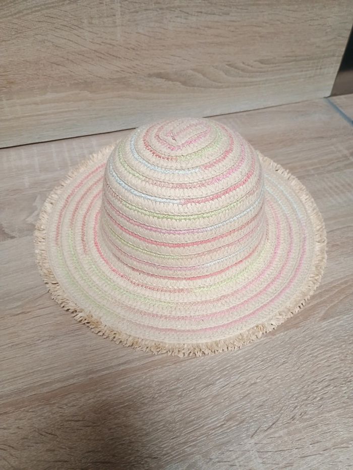 Chapeau de paille fille