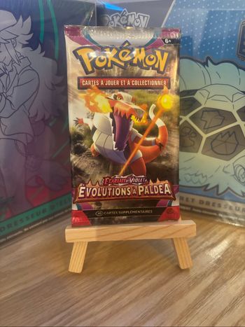 Booster Pokémon évolution à Paldea reconditionné