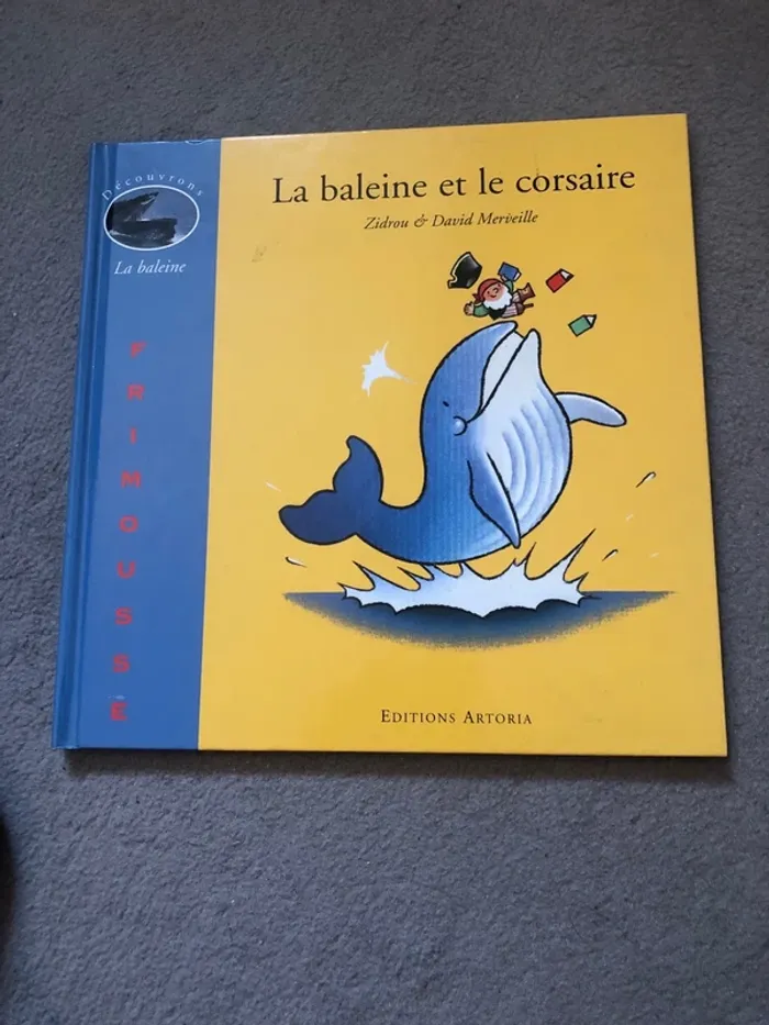Livre “La baleine et le corsaire”