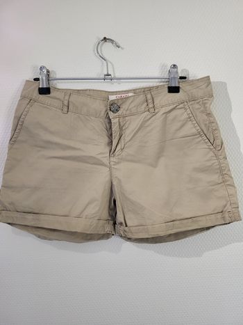 Short femme camaïeu