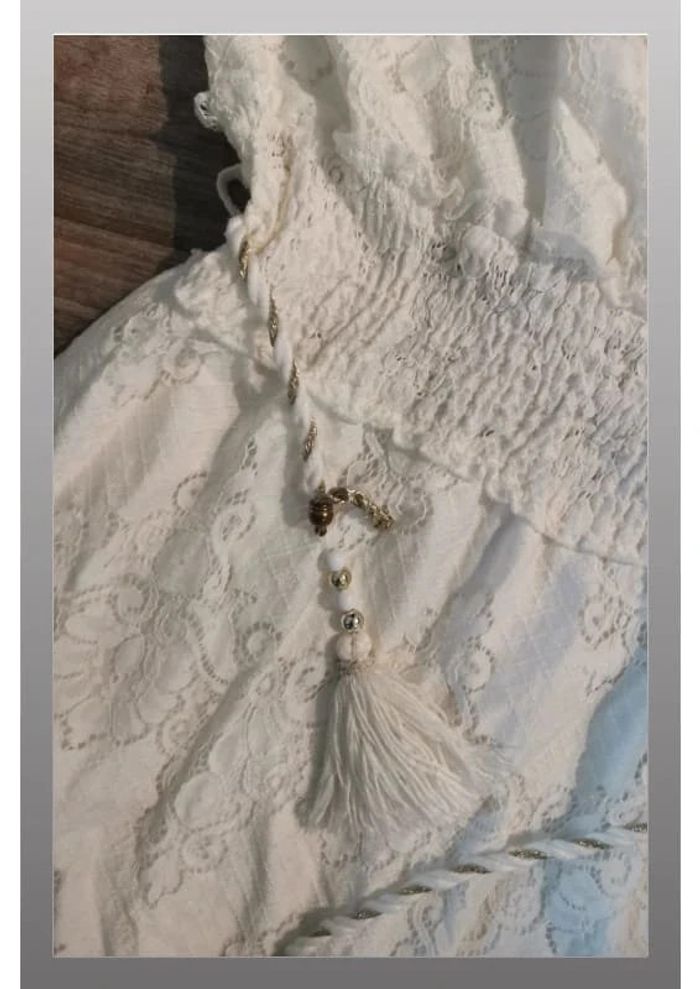 Robe blanche Azaka Taille S/M - photo numéro 4