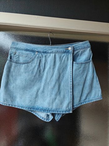 Jupe short Levi's en jeans bleue