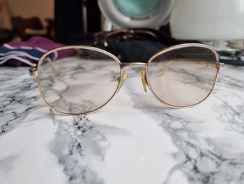 Lunette de vue doré vintage