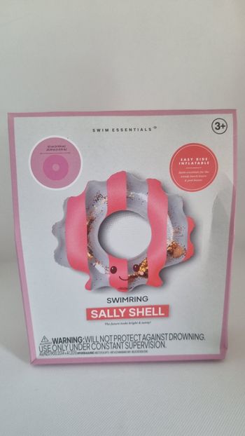 Bouée coquillage enfant - rose sally shell - Ø 65 cm dès 3 ans neuf
