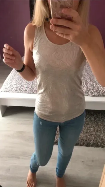 Debardeur Promod irisé