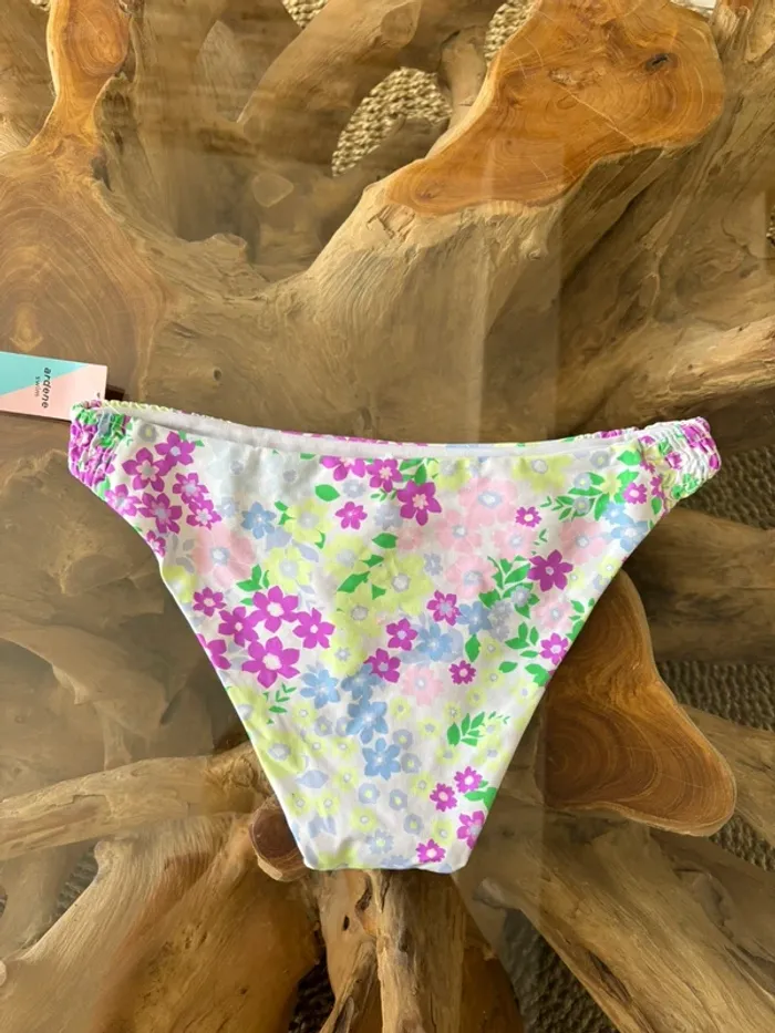 Bas de maillot de bain Ardene fleurs cheeky brésilienne - photo numéro 2