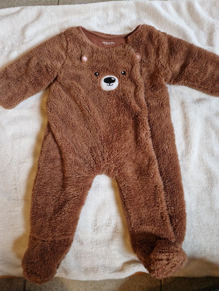 Combinaison ours 12 mois
