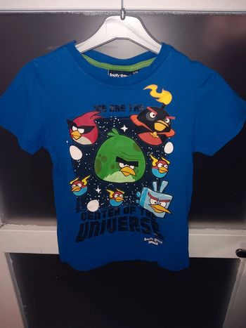 T-shirt Angry Birds 6 ans