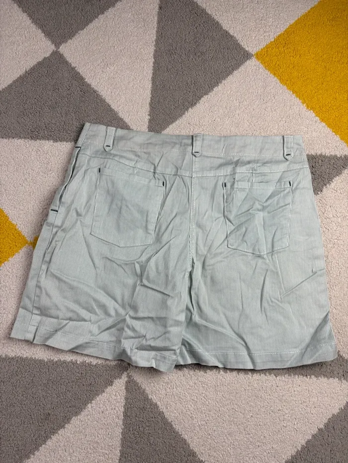 Short Grain de Malice | Bleu clair et blanc | Taille 40 - photo numéro 2
