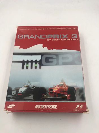 Coffret jeu vidéo Grand prix 3 sur Pc