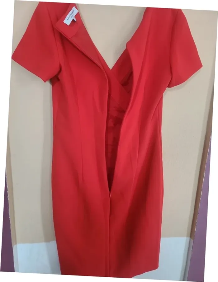 Robe rouge taille 42 - photo numéro 3