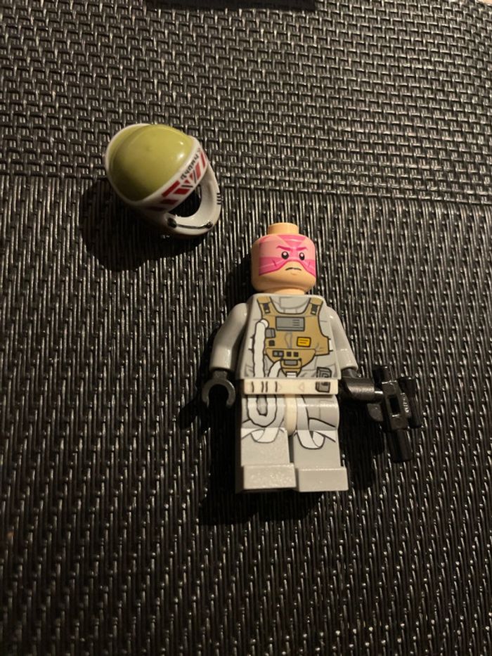 Lego Star Wars mini figurine pilote escadron gray Horton Salm sw0604 minifigure 75050 officiel - photo numéro 2