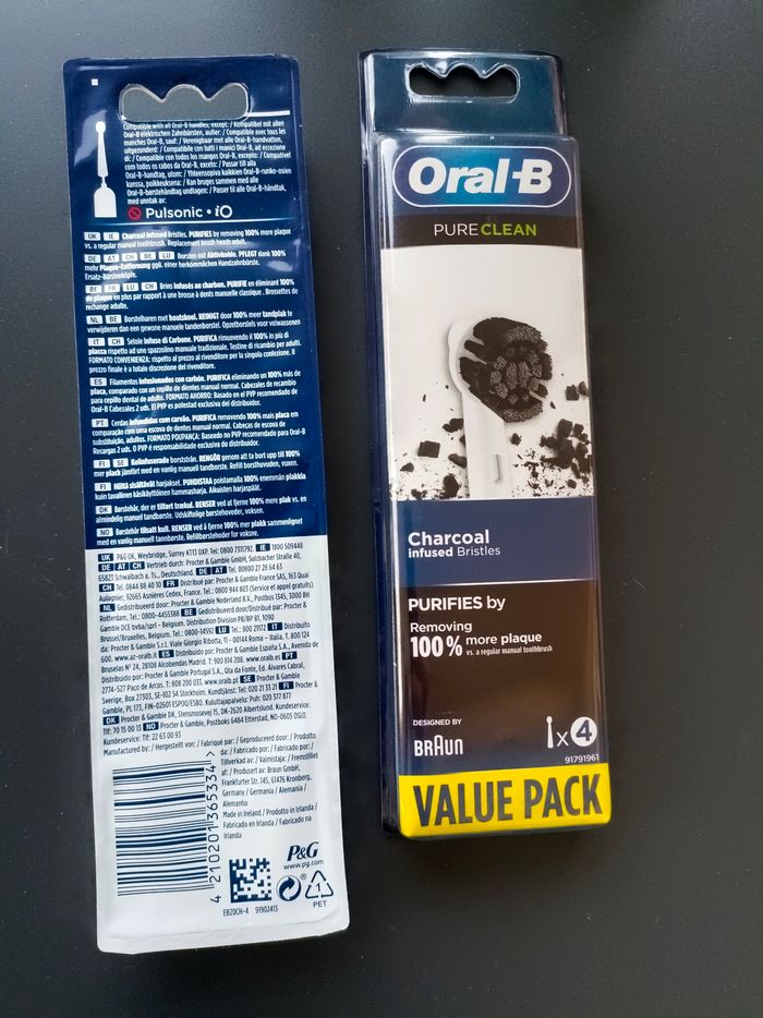 Brossettes de recharge Oral B ,lot de 2 packs x4 - photo numéro 2