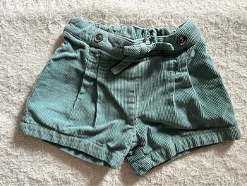 Short velours côtelé sergent major 3 ans comme neuf