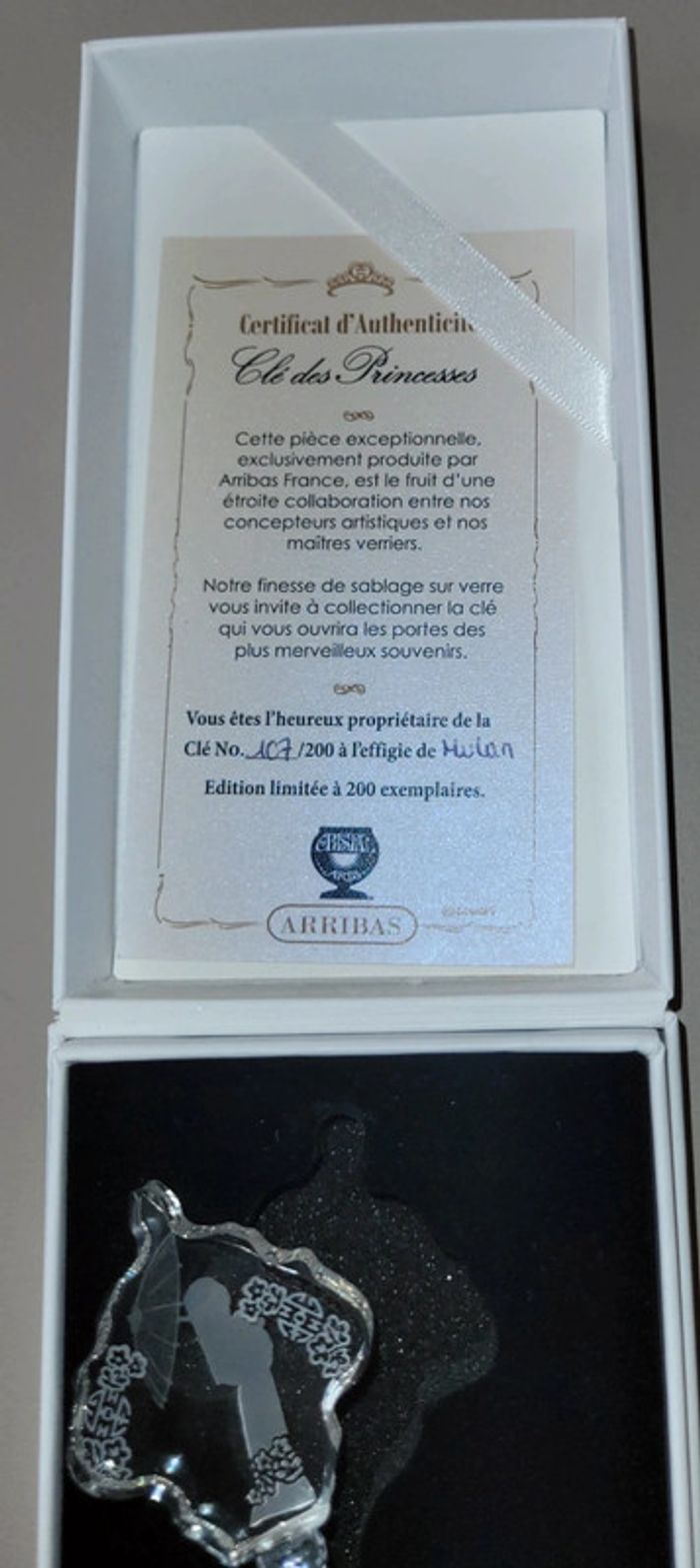 Cle key llave arribas mulan disney - photo numéro 5
